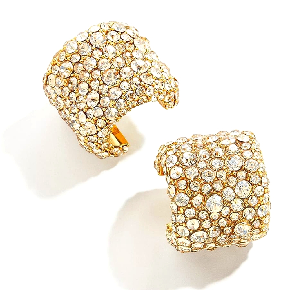 Round Up Earrings in Gold